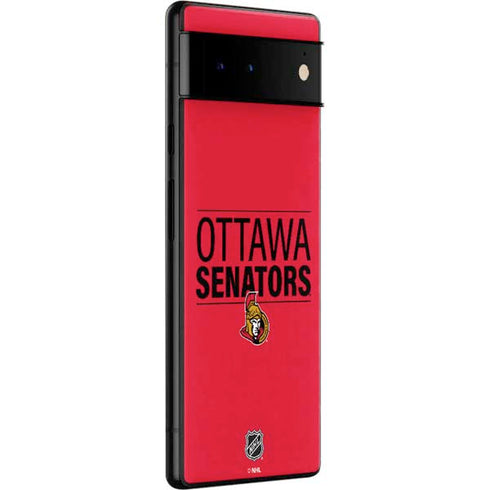 NHL Ottawa Senators Lineup Google Pixel 6 Pro Skin